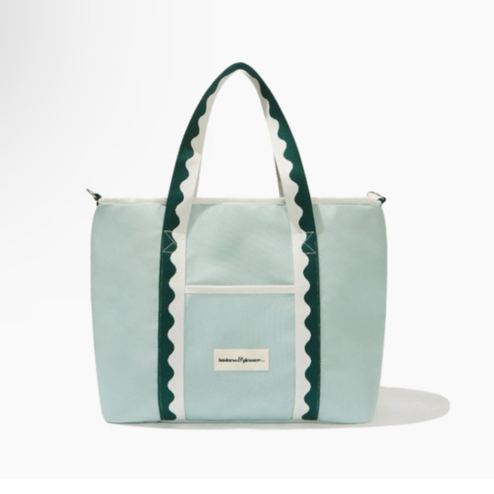 Business & Pleasure insulted tote bag